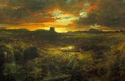 Thomas Moran Childe Rowland to the Dark Tower Came USA oil painting artist